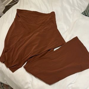 Lululemon flared leggings size 14